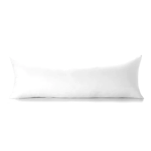 East Coast Bedding Down No Feather Blend 20x54 Inch Body Pillow: Embrace Blissful Sleep with Premium Goose Down No Feather Softness and Support