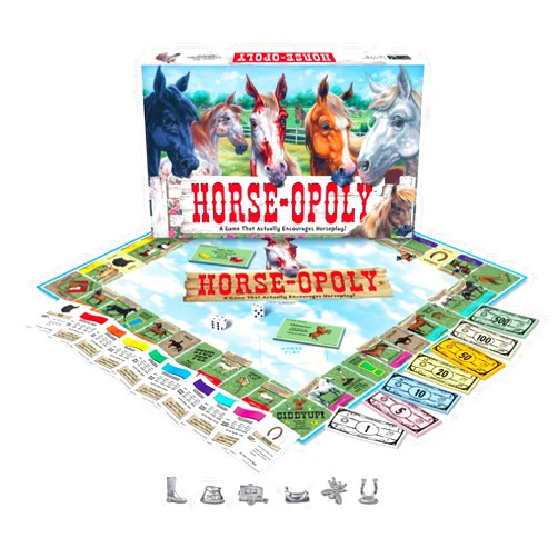 Late for the Sky Horse-Opoly Board Game by Late For The Sky