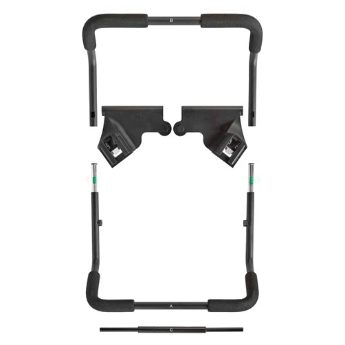 Baby Jogger Chicco/Peg Perego Car Seat Adapters for City Mini 2 and City Mini GT2 Strollers, Black