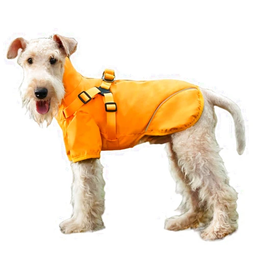 Lowealuk Dog Raincoat for Small Medium Dogs, Dog Rain Coat with Harness Built in, Waterproof Dog rain Jacket for Small Medium Dogs, Puppy Clothes with Reflective Strap (Medium)