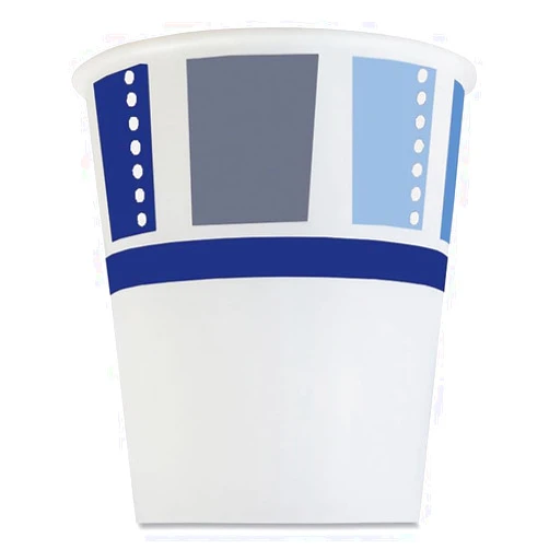 AJM Packaging Corporation Heavy Duty Cold Cups, 3 oz, Modernware Design, 2,400/Carton