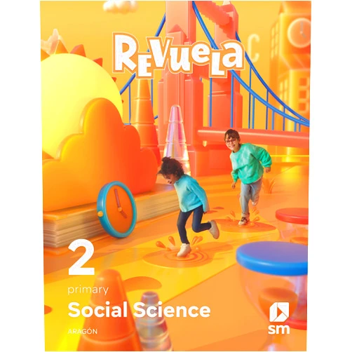 By Bilingual Team S.M, (Author), Rosa Ramos (Author), Ana Belén Martínez (Author), Julián Campa Martín (Author), Juan Antonio Rocafort (Illustrator), Archivo SM, (Illustrator), Daniel Alonso Rivero (Illustrator), Fidel Puerta (Illustrator), Aarón Illa Gómez (Illustrator), Alberto García Ayerbe (Illustrator), Alya Mark (Illustrator), Ana Irene Guillén (Illustrator), Beatriz Estévez Álvarez (Illustrator), Eliana Gutiérrez (Illustrator), Gema García Ingelmo (Illustrator), Giselle Vitali (Illustrator), Guillermo Berdugo Garvia (Illustrator), Jesús Delgado (Illustrator), Juan Jesús Infante Toro (Illustrator), Lourdes Navarro Falcón (Illustrator), Luján Fernández Méndez (Illustrator), M. Carmen Arán Cerezo (Illustrator), Marina Gómez Mut (Illustrator), Marta Chicote Juiz (Illustrator), Núria Albesa Valdés (Illustrator), Nuria Hernández Pintor (Illustrator), Roberto Zurdo (Illustrator) & 23 more Social Science. 2 Primary. Revuela. Aragón