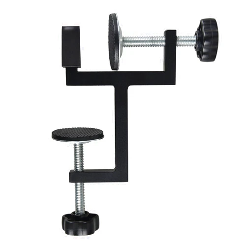 Eewudwok Mini Table Vise,2 in 1 Universal Work Clamp-On Vise Y Style Clamps for Woodworking,Drilling,Sawing,Metal Working and DIY- 1 pack