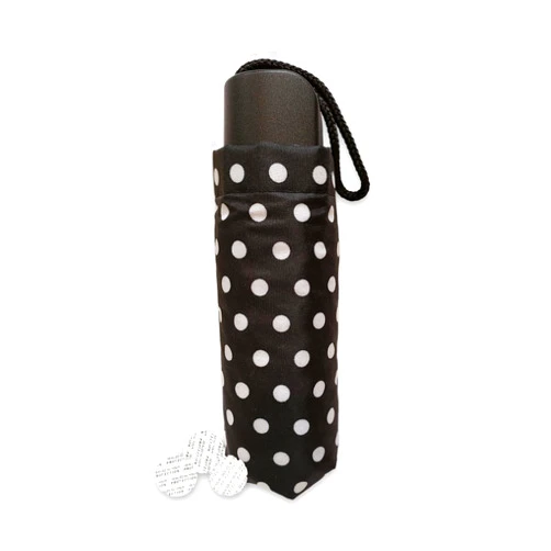 Smuggle Mug BoozeBrella by Smuggle Mug | Umbrella Hidden Alcohol Flask | Disguised Plastic Container for Sneaking Liquor | Conceal Flasks for Women & Men | Funny & Sneaky Way to Hide Liquid (Black w/White Dots)