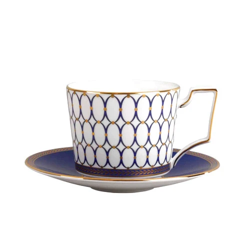 Wedgwood Renaissance Gold Tea Cup & Saucer 1053087