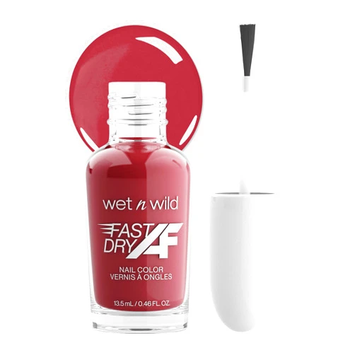 wet n wild Fast Dry AF Nail Polish, Quick 40 Second Dry Time, Long Lasting High-Shine - Happy Rosy Day