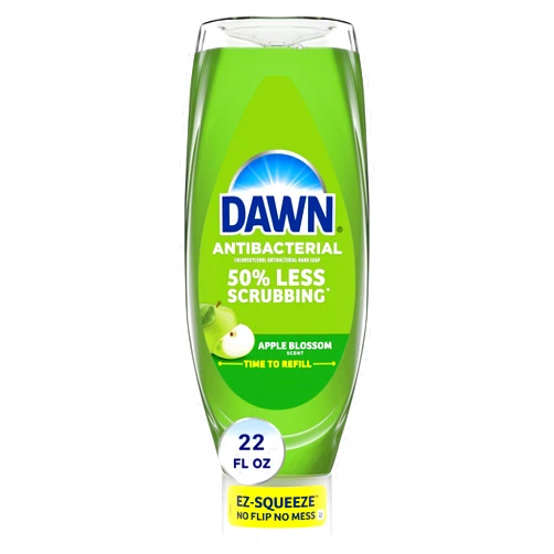 Dawn Ultra Antibacterial EZ-Squeeze Hand Soap, Apple Blossom, 22 Fl Oz