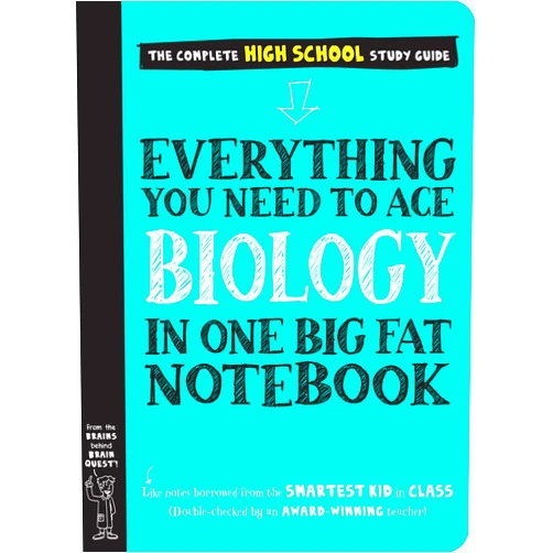 Workman Publishing,Matthew Brown Everything You Need to Ace Biology in One Big Fat Notebook (Big Fat Notebooks)