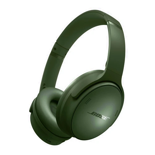 Bose QuietComfort Bluetooth Headphones, Wireless Headphones, Over Ear Noise Cancelling Headphones with Mic, Up To 24 Hours of Battery Life, Cypress Green - Limited Edition Color