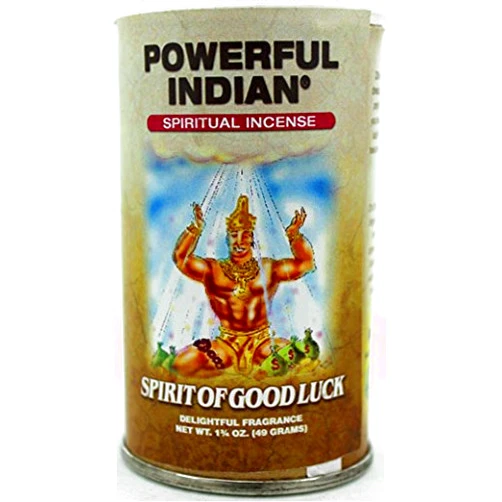INDIO Incense Powder Spirit of Good Luck/Chango Macho
