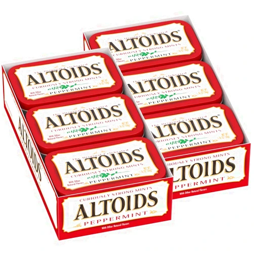 Altoids Classic Peppermint Breath Mints, 1.76 Ounce (Pack of 12)