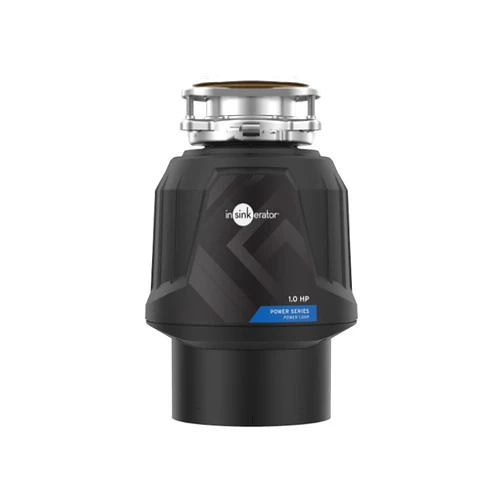 InSinkErator Power 1HP, 1 HP Garbage Disposal, Power Series EZ Connect Continuous Feed Food Waste Disposer, Black