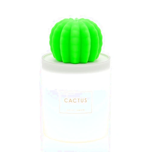 Alicacho USB Small Humidifier with Night Light, 280ml Tank Cactus Humidifier Mini Cool Mist Air Humidifier with Auto Shutdown for Bedroom Office Car