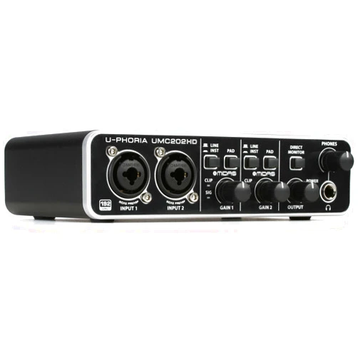 Behringer U-Phoria UMC202HD USB Audio Interface