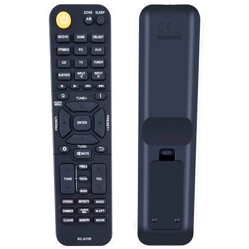 WDZP RC-970R Replacement Remote Control Applicable for Onkyo AV Receiver TX-SR393 TX-SR494 HT-R398 HT-S3910 TXSR393 TXSR494 HTR398 HTS3910