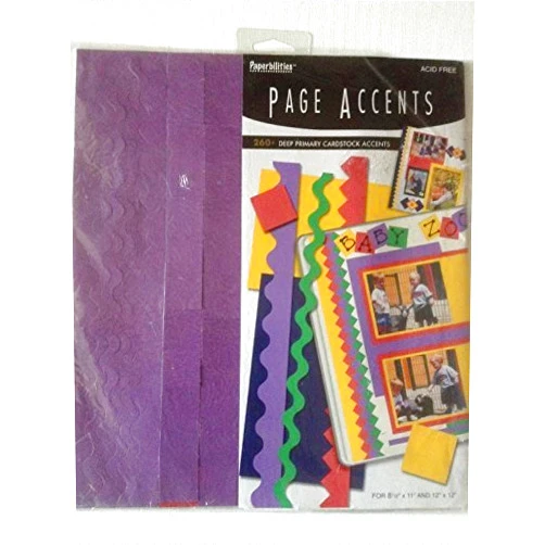Paperbilities Deep Primary Cardstock 260+ Accents By Paperbilities