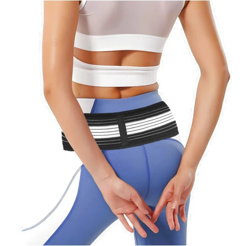 AOVPIBY Sacroiliac SI Joint Hip Belt - Lower Back Support Brace For Men And Women - Pelvic Support Band - Trochanteric Band - Sciatica Pelvic lumbar Hip Relief Pain Sacroiliac Hip Band - Lumbar Support Band