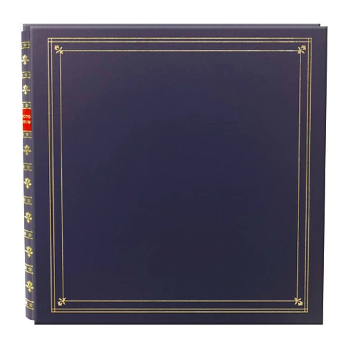 Pioneer Photo Albums 300-Pocket Post Bound Photo Album for 4 by 6-Inch Prints, Bay Blue Leatherette Cover