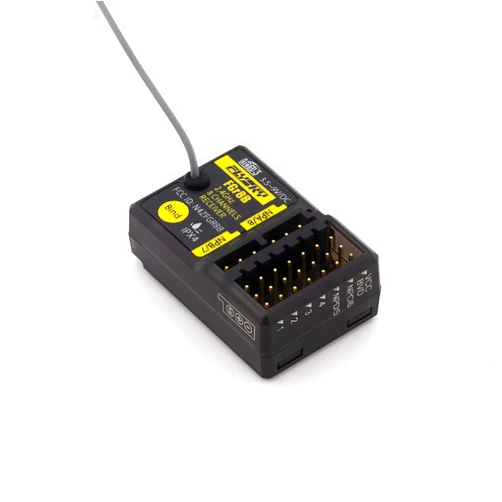 MLRPGO Flysky FGR8B IPX4 2.4GHz 8CH PWM PPM i-Bus Output Receiver for AFHDS 3 Transmitters RF Modules PL18 NB4 /NB4 Lite FRM302 RC Car Boat