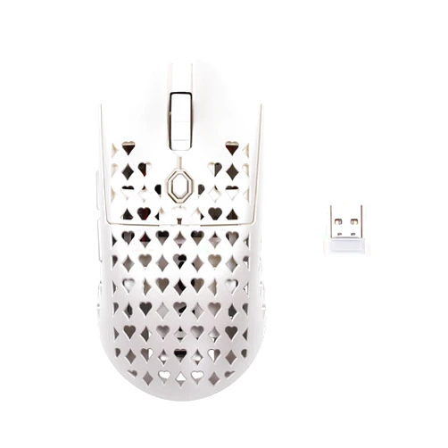Vancer Gretxa Wireless Ultralight Gaming Mouse 3370 Sensor - 19000 DPI - PTFE - 69g (White) Wireless White