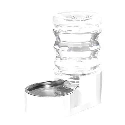 RIZZARI Automatic 5L Pet Waterer, Gravity Stainless Steel Water Dispenser, 100% BPA-Free, Large Capacity Water Feeder for Cats and Small and Medium-Sized Dogs