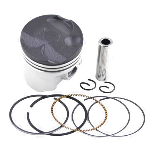 AHL Piston & Piston Rings Pin Clips Kit for YAMAHA XC50 Vino 2008-2017/XC50D Vino Deluxe 2013-2017/XC50H Vino Molfe 2015-2017/XC50H Vino Classic 2015-2017/BX50 Gear 2007-2017(Oversize +100 39mm)