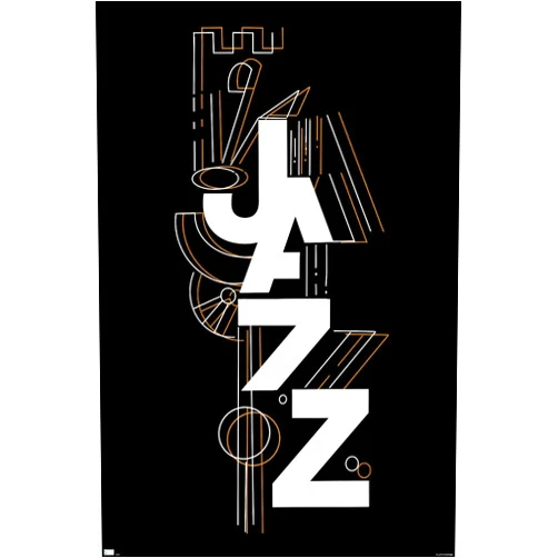 Trends International Jazz - Typography Wall Poster, 22.37