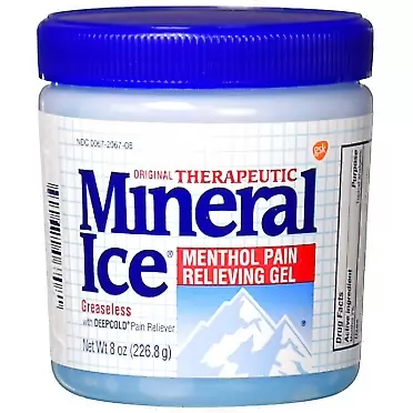 Therapeutic Mineral Ice Pain Relieving Gel