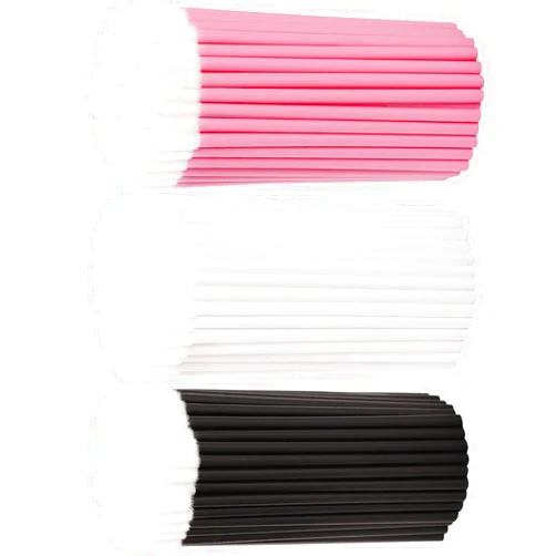 SONSENAI 300Pcs Disposable Lip Brushes Make Up Brush Lip Gloss Applicators Lipstick Wands Tool Kits Lip Gloss Applicators Tester Wands