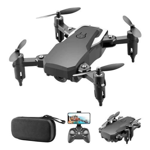 GoolRC LF606 2.4G RC Drone with Camera 4K WiFi FPV Mini Drone for Kids Beginner Altitude Holding Headless Mode Quadcopter with Portable Bag