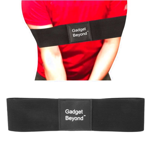 Gadget Beyond Golf Swing Training Aid, Swing Correcting Arm Band Golf arm Training aid Black, Golf Swing aids Training,Golf Swing Trainer
