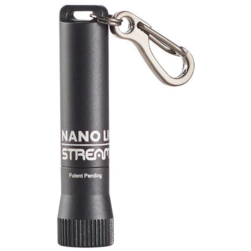 Streamlight 73020 Nano Light II 20-Lumen Miniature Keychain LED Flashlight, Black
