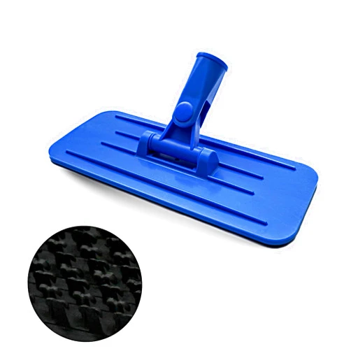 Kleen Handler Bulk Pack of 12 EZ Scrub Pad Holders, Threaded Swivel Pad Holder for Cleaning with Scrub Pads, Universal Cleaning Pad Holder, 10” x 4 5/8” (12 Pack)