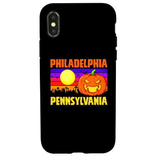 Trick Or Treat Local City Pride Halloween Party iPhone X/XS Philadelphia Pennsylvania Happy Halloween Party Local City Case