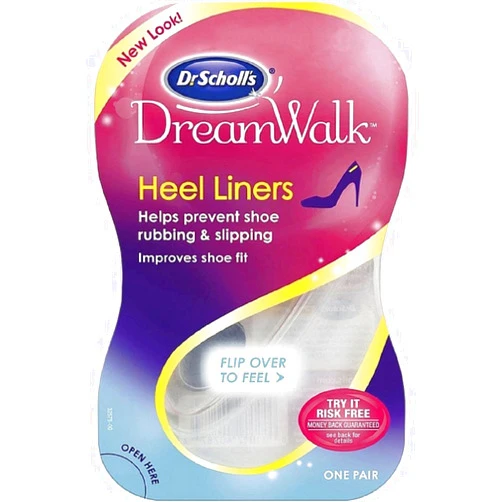Dr. Scholl's Dr. Scholls DreamWalk Clear Gel Heel Liner, 1 pr