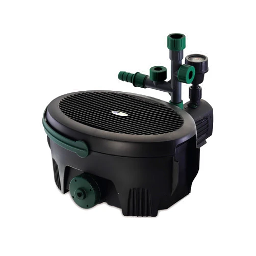 Aquagarden Pennington Aquagarden, Inpond 5 in 1 Pond & Water Pump, Filter, UV Clarifier, LED Spotlight and Fountain, All in One solution for a Clean, Clear, and Beautiful pond, for Ponds up to 600 Gallons