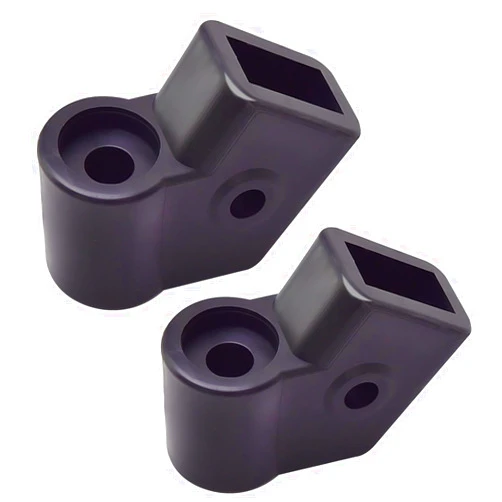 XYgdhqpt Set of 2 Shopping Cart Replacement Wheel Couplings Fit for Utility Cart/Shopping Cart with 360 Rolling Swivel Wheels Heavy Duty & Light Weight Extra Large Utility Cart