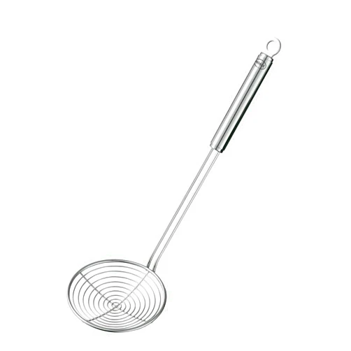 Rösle Rosle 95681 Stainless Steel Wire Kitchen Skimmer Ladle with Round Handle