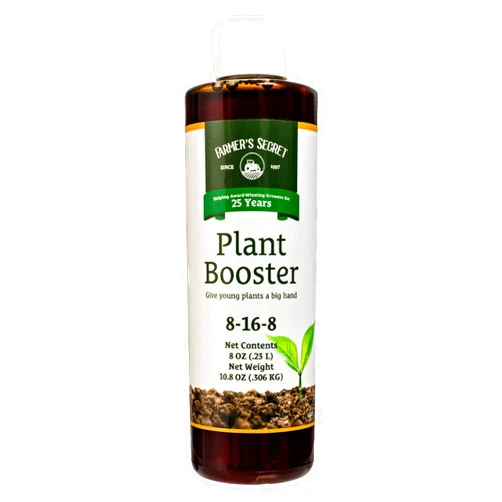 Farmer's Secret Farmer’s Secret Plant Booster (8oz) - Super Concentrated - High Phosphorus Formula for Early Stage Plants - Promotes Root Growth