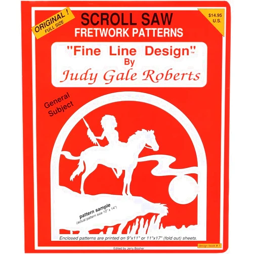 Judy Gale Roberts Fineline #1 - Scroll Saw Fretwork (Fox Chapel Publishing)