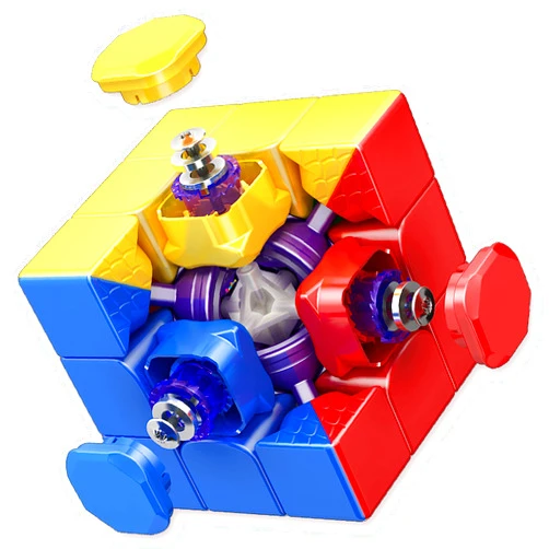 CuberShop Moyu Super RS3M 2022 3x3 MagLev Speed Cube, moyu RS3 M MagLev Professional 3x3 Stickerless Speed Cube, Upgraded Ver. of The Moyu RS3M 2021 & 2020 (Super RS 3M Series MagLev Pro Version)