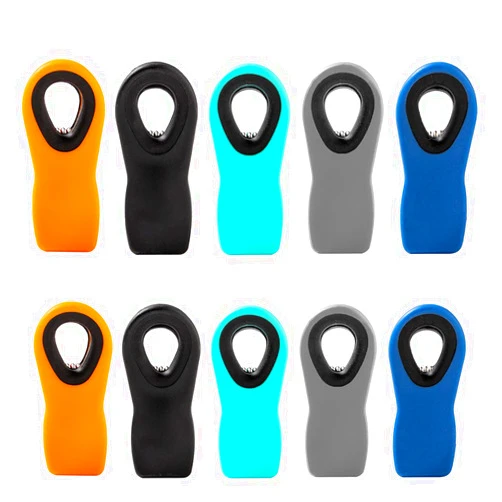 Hedameili Chip Clips Bread Clips Bag Clips Magnetic Clips Chip Clip Chip Clips Bag Clips Food Clips Clips for Food Packages Chip Bag Clip (10pcs Colored)
