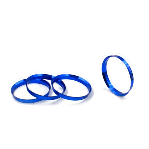 Wheel Accessories Parts Set of 4 Hub Centric Ring 73mm OD to 67.1mm Hub ID, Metal (Wheel Hub Ring, 4 Pack, 73 mm OD to 67.10 mm ID Wheel Centerbore, Metal)