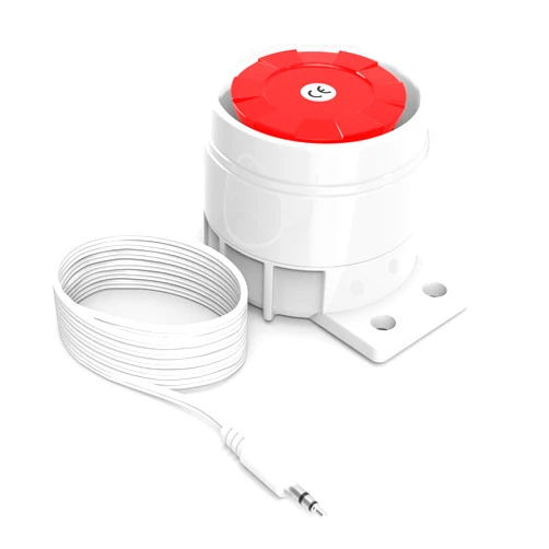 YISEELE Wired Siren, Alarm Siren Horn, 5V Mini Buzzer compatible with YX -800 WIFI Security System (120DB)
