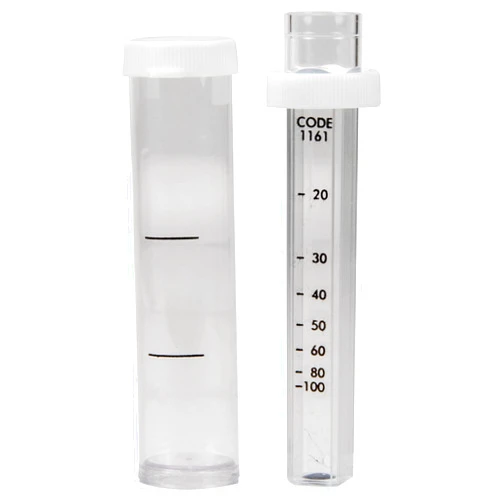 LaMotte 1161 Cyanuric Acid Double-Tube Assembly Test Tube with Cap