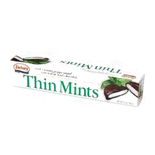 Zachary Peppermint Thin Mints 5.5 Oz. (Pack of 4)