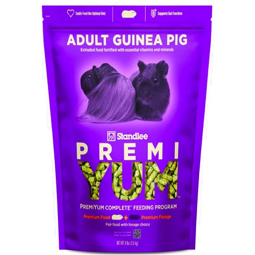 PremiYum Standlee Adult Guinea Pig Food, 8lb Bag