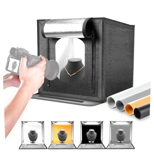 NEEWER 40CM Upgraded Photo Studio Light Box, 16