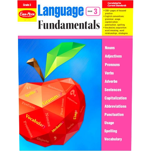 Evan-Moor Educational Publishers Evan-Moor Language Fundamentals, Grade 3