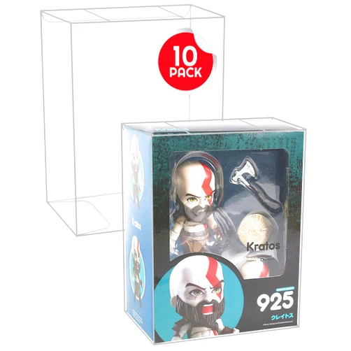 EVORETRO Premium Nendoroid Box Protective Plastic Display Box Case - Ultimate Dust, Dirt, and Moisture Defense, Enhance Display Appeal, Easy to Use, Reusable, Preserve Collectible Value, Perfect for Collectors